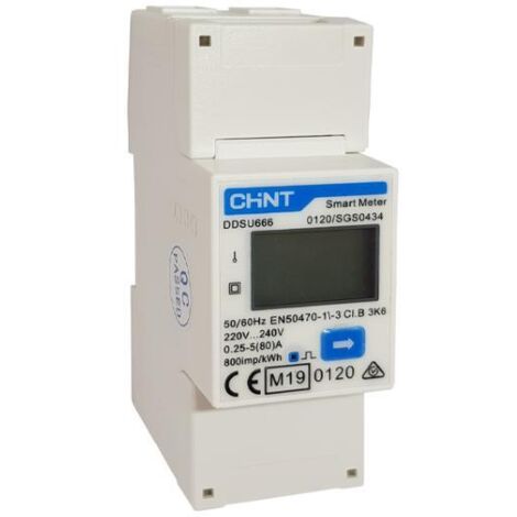 Smart Meter Hoymiles DDSU666 con CT100A per Inverter Ibridi e Microinverter HMS