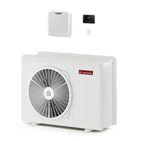 Ariston Pompa di Calore 5 kw Monoblocco Aria-Acqua Inverter NIMBUS POCKET M NET 50 R-32 Monofase 3301871 Classe A+++ Wifi